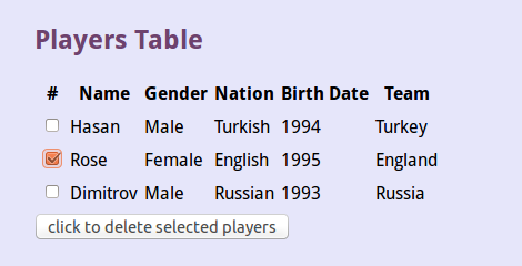 deletePlayer