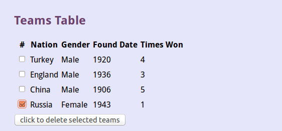 deleteTeams